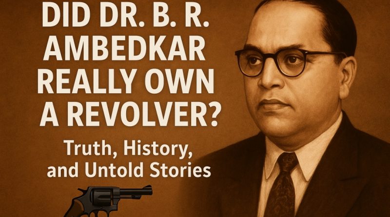 Did Ambedkar own a revolver